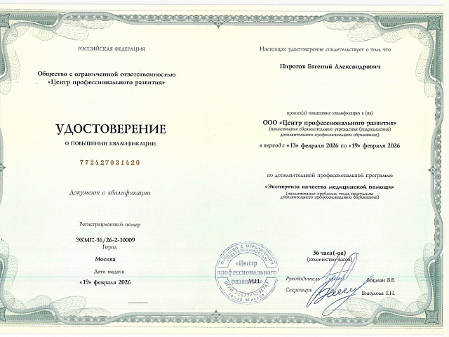 Пирогов Евгений Александрович