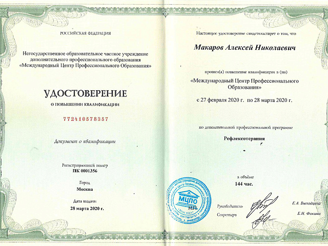 Макаров Алексей Николаевич 