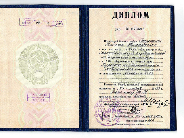 Одородько Татьяна Николаевна
