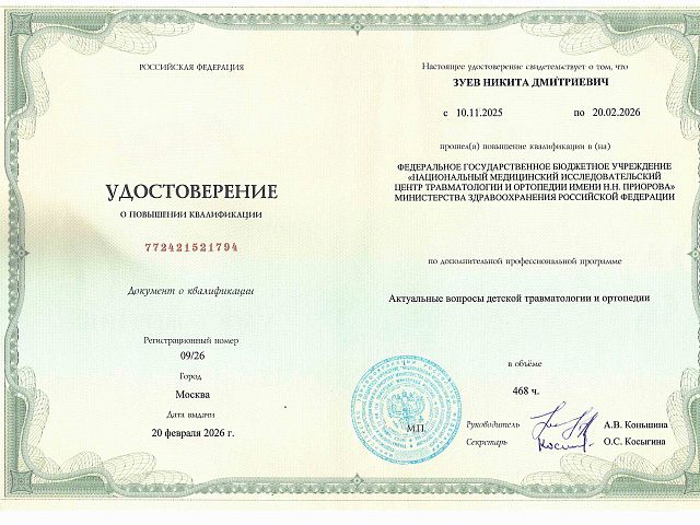 Зуев Никита Дмитриевич